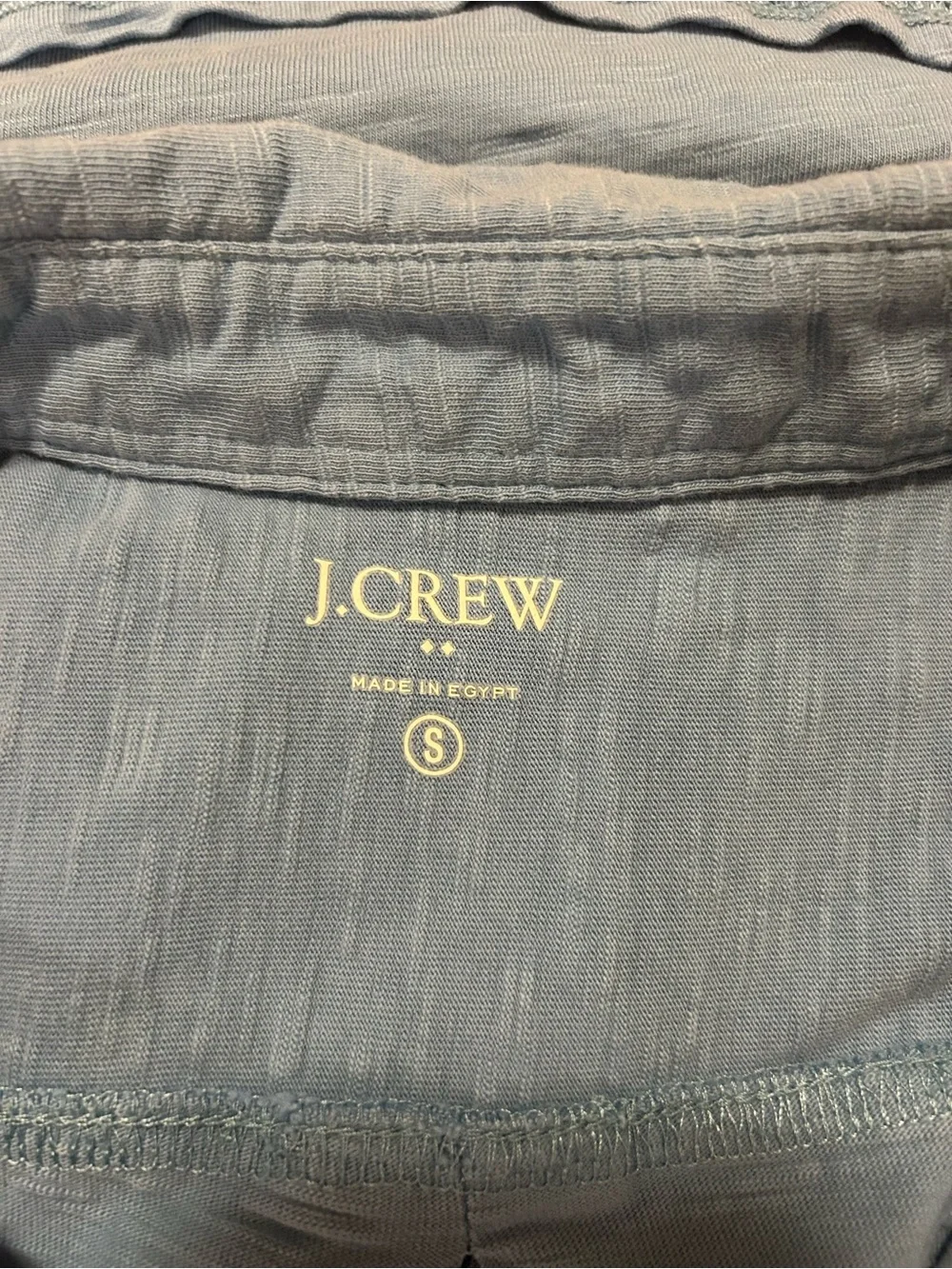 J. Crew Light Blue Short-Sleeve Button-Down Shirt